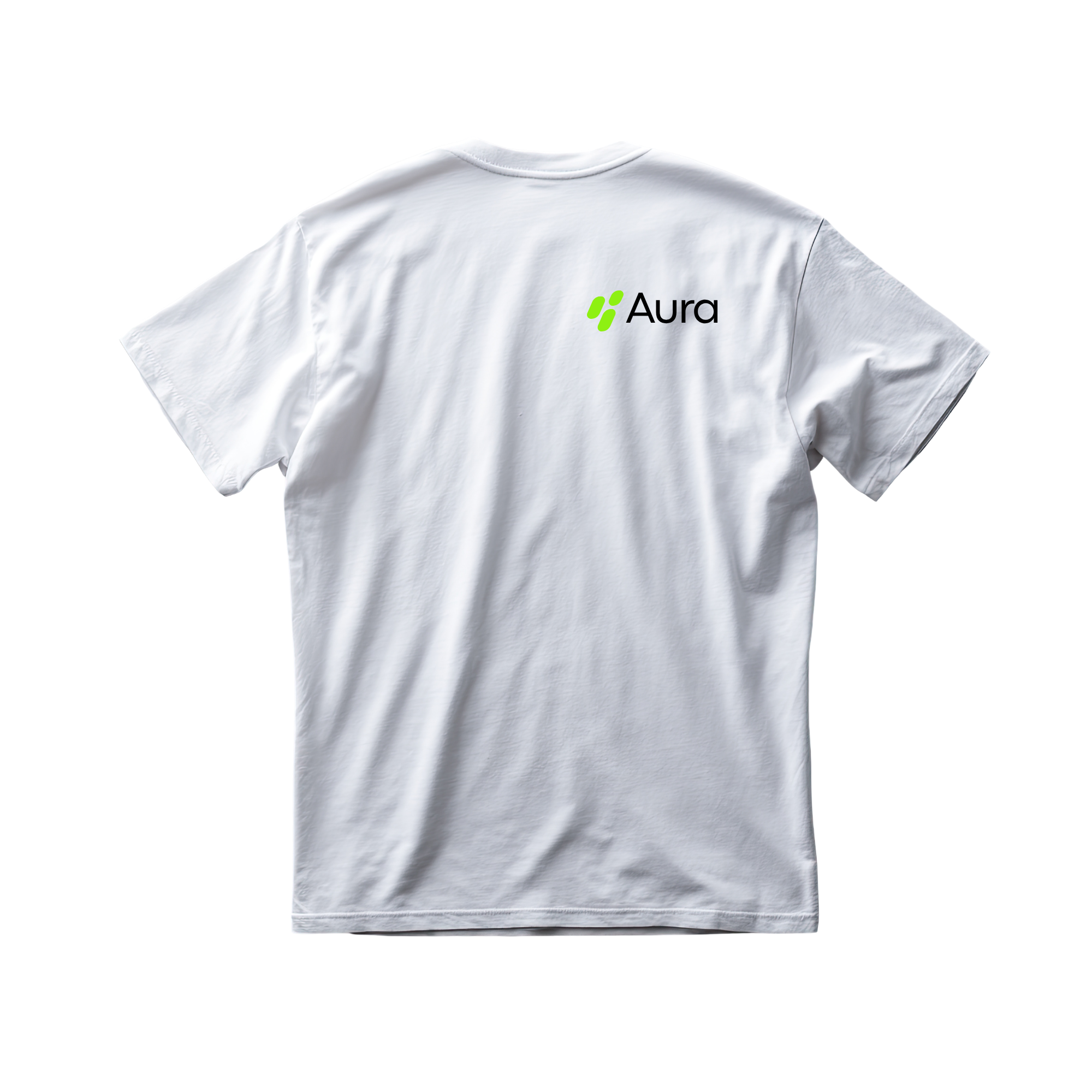 Aura Signature Soft Touch white T-Shirt