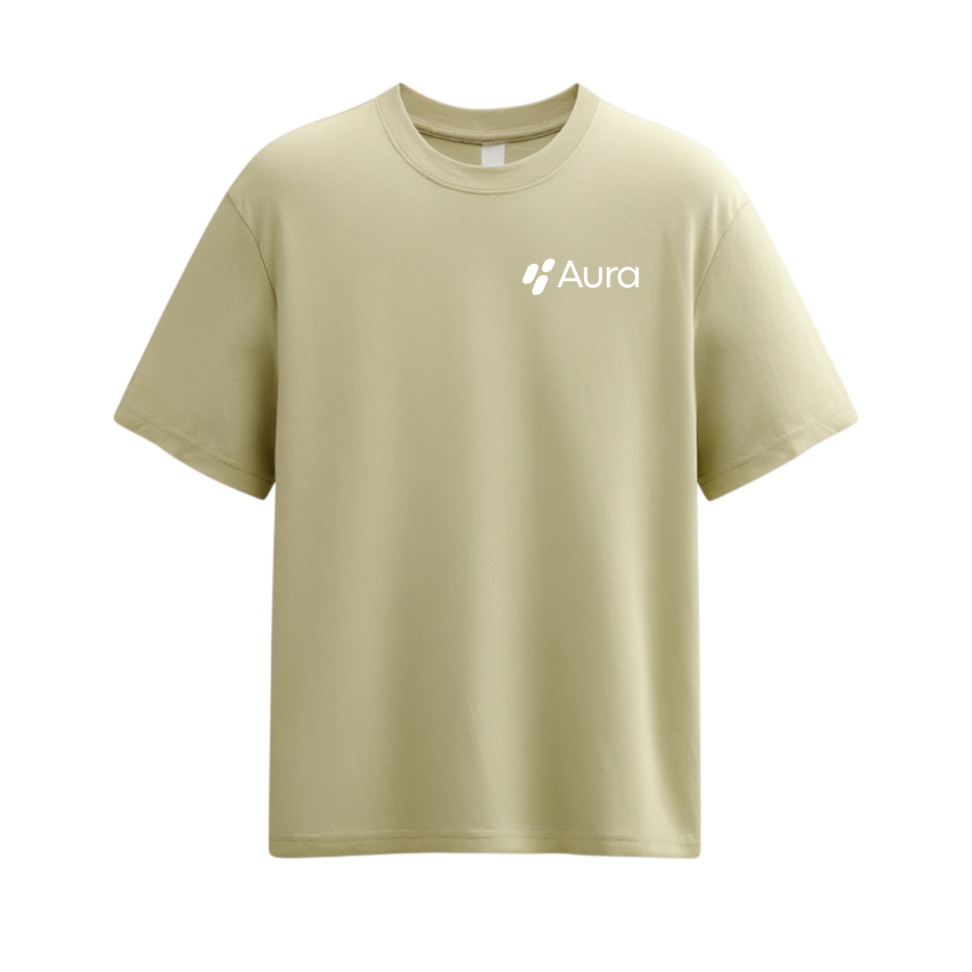 Aura Signature Soft Touch peige T-Shirt